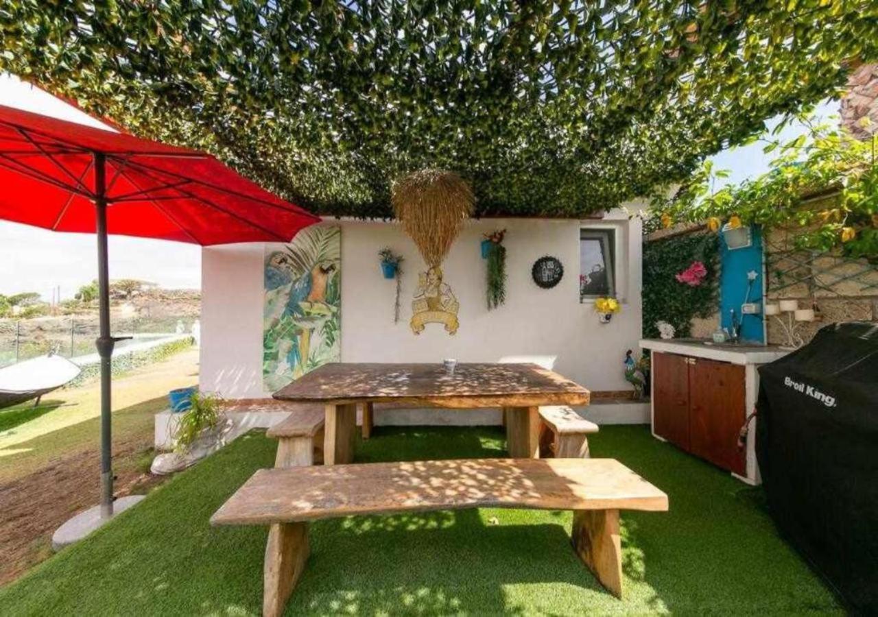 Escape To Finca Conejo, Typical Canarian House Private Jacuzzi, Sauna, Gym, Finca Conejo Taucho By Aqua Vista Tenerife 阿德耶 外观 照片